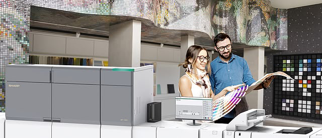 Sharp and Ricoh Production Print Press