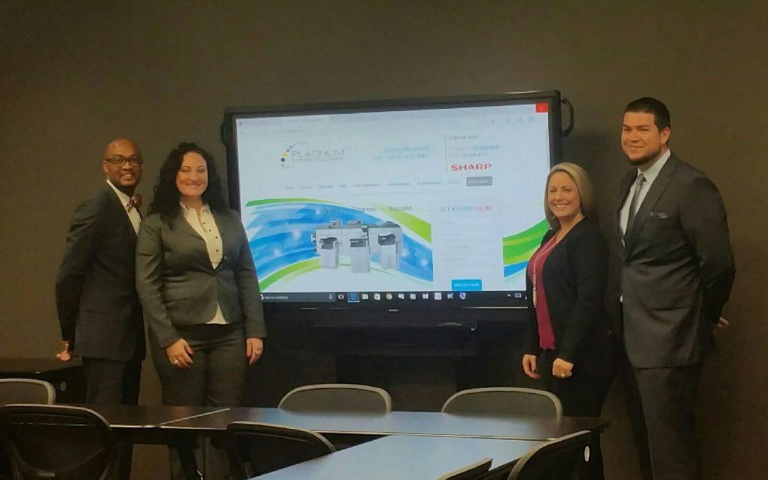 Sharp Awards Platinum Copier Solutions With Hyakuman Kai Status