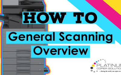 How To : General Scanning Overview