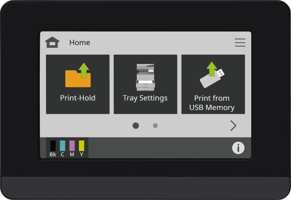 BP-C131PW-OPERATIONPANEL-UP1 | Platinum Copiers - Houston, TX
