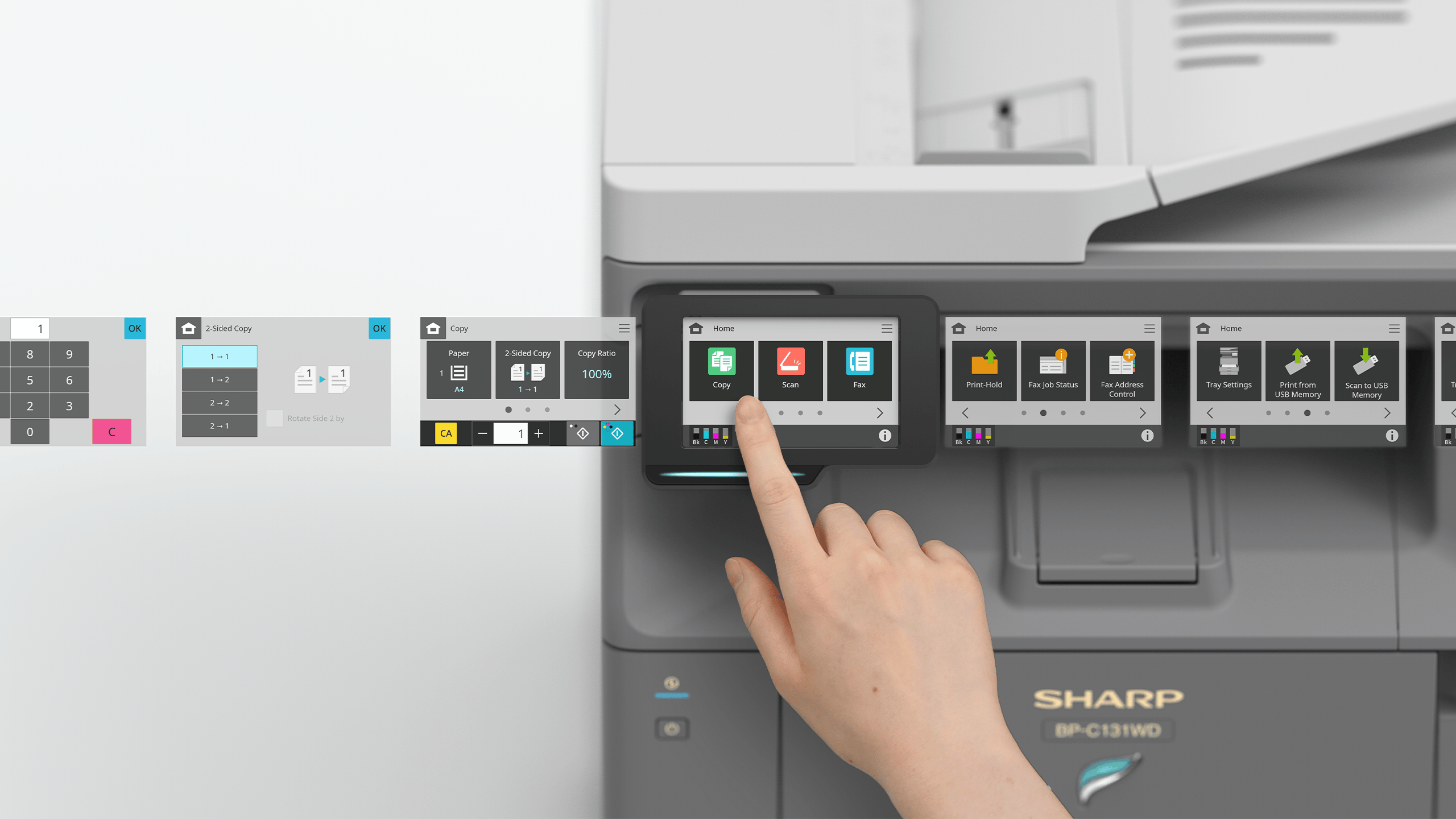 Sharp BP-C131WD, BP-C131PW iF Design Award photo