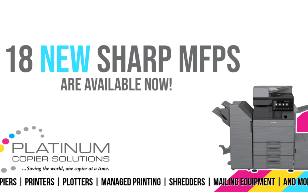 Sharp Unveils 18 New MFPs