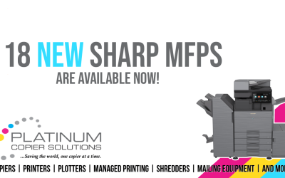 Sharp Unveils 18 New MFPs