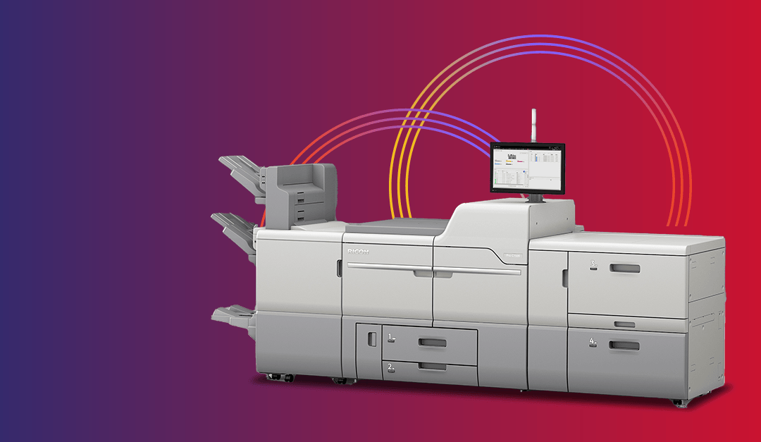 Discover the Ricoh Pro C7500 5th Color Station Digital Press